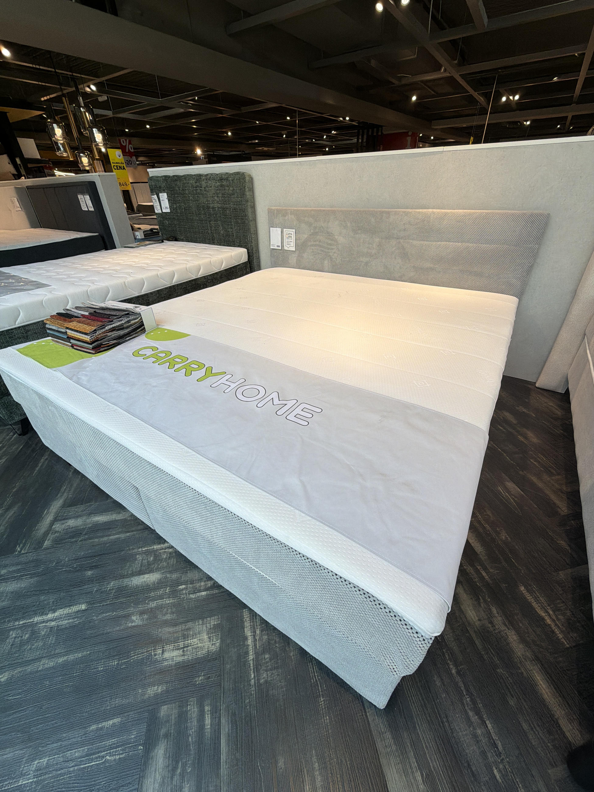 Postelja boxspring Mammut - Carryhome