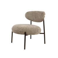 SESSEL Round Beige 67/62/71 cm - Sandfarben, Textil (62/71/67cm) - Hoyz Collection