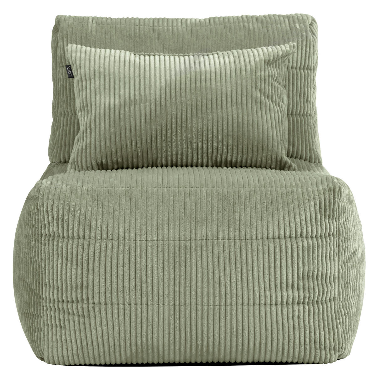 SITZSACK-SESSEL Noa modular Cord - Salbeigrün, Textil (75/70/78cm) - icon