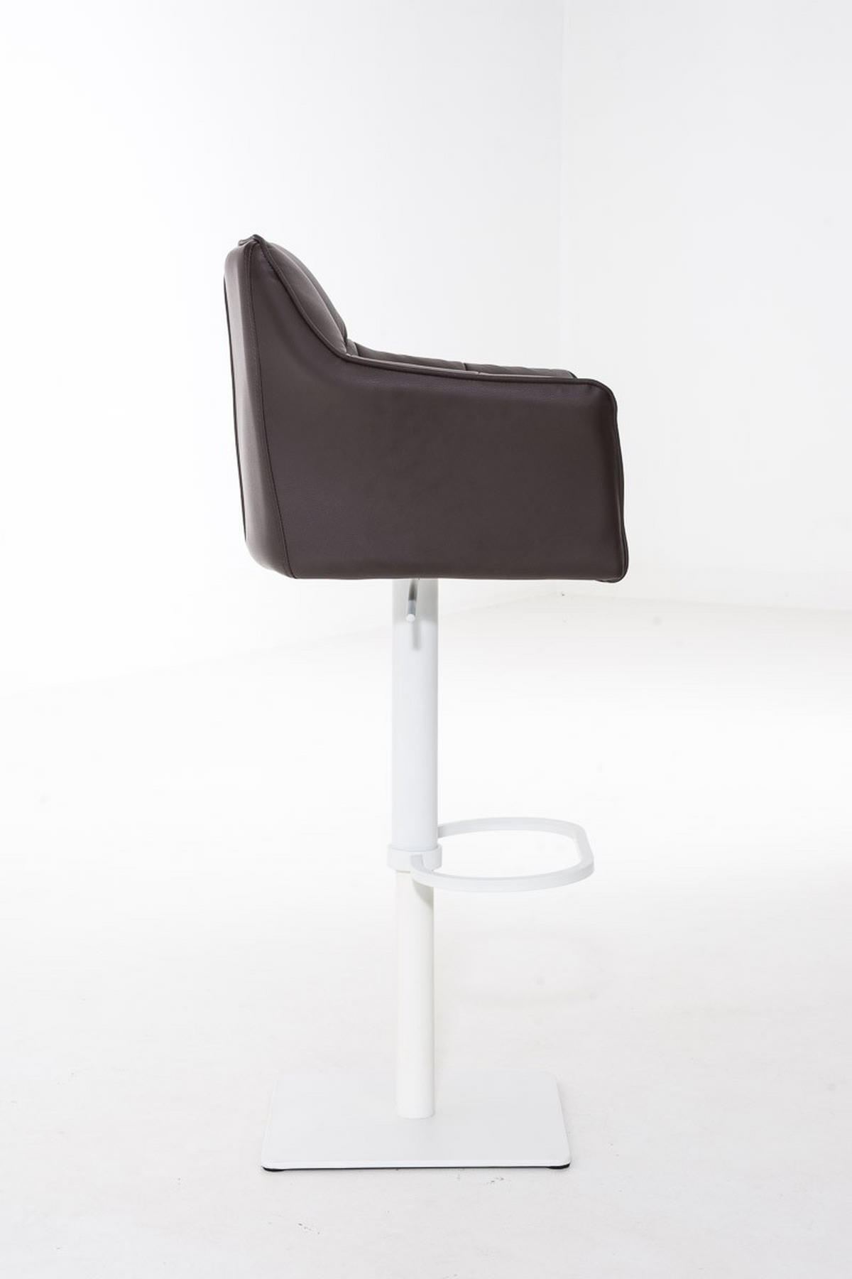 BARHOCKER Damaso 88x64x45 cm braun - Braun, Leder (64/88/45cm) - furnicato
