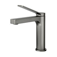 WASCHTISCHARMATUR mit Spulen-Zertifiziertem Filterelement Anthrazit Matt - Anthrazit, Metall (17.3/4.6/19.5cm) - EMKE