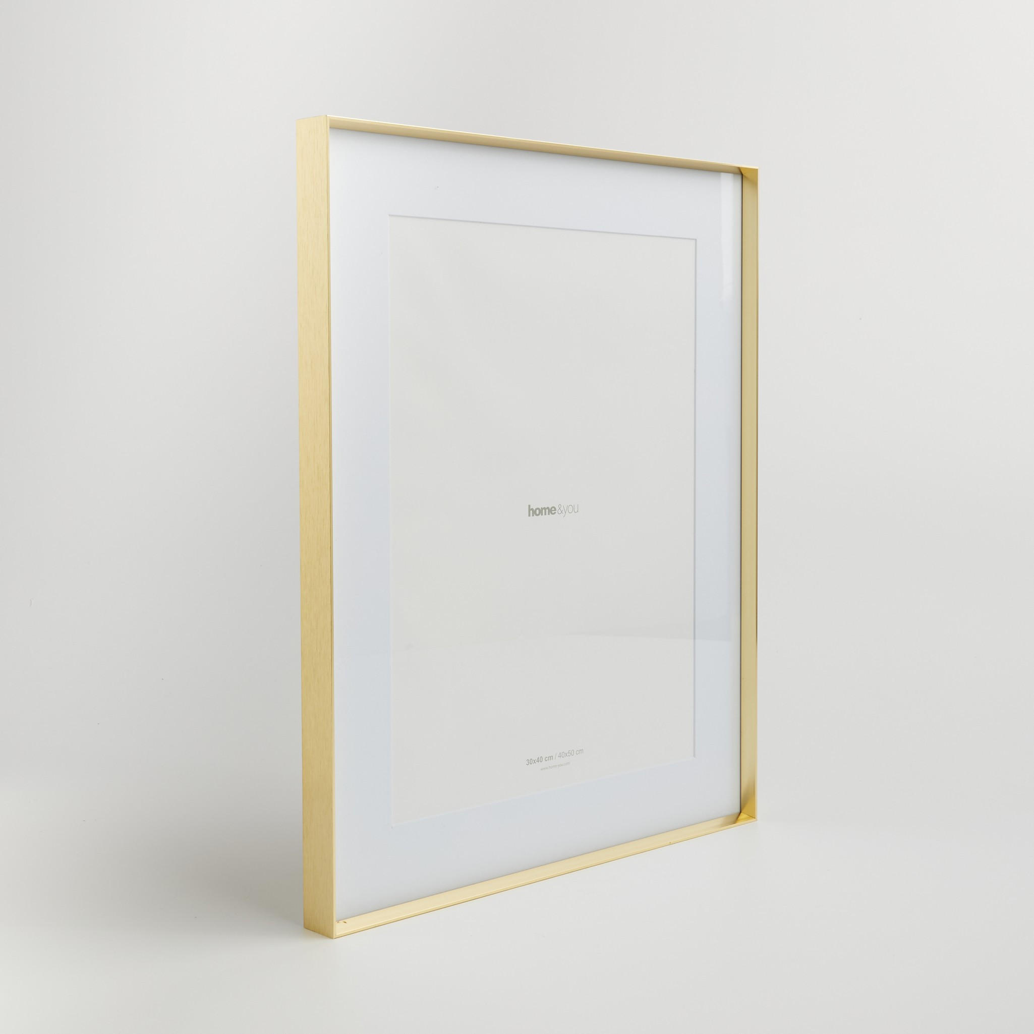 RAHMEN Anzi - Goldfarben, Metall (3/50/40cm) - home&you