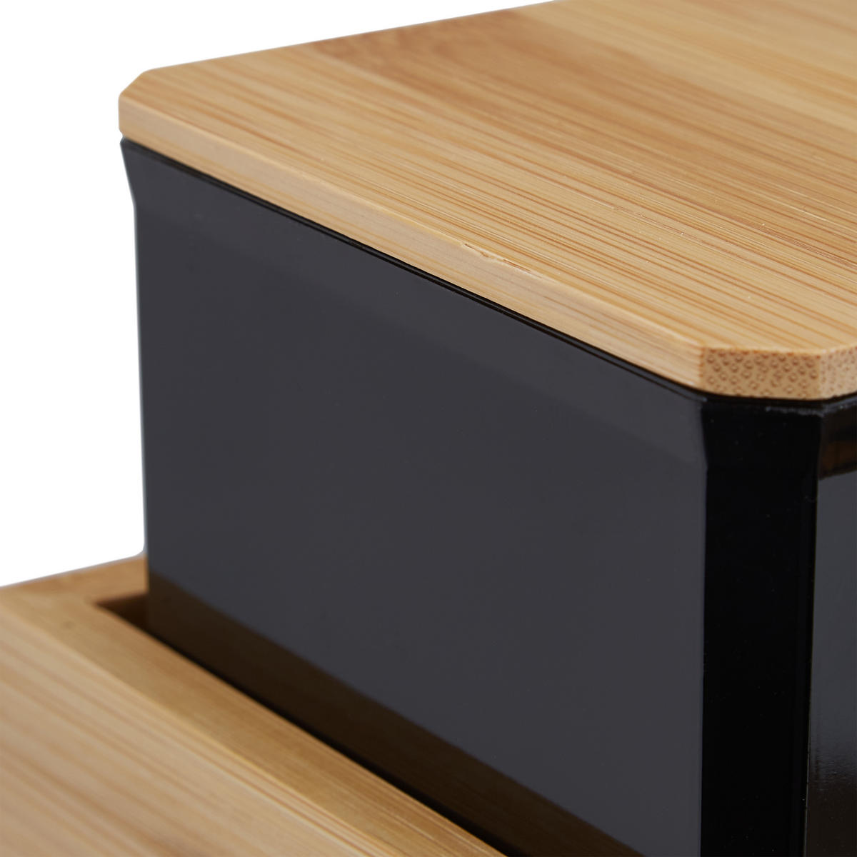 GEWÜRZBEHÄLTER-SET - Multicolor, Holz/Kunststoff (30/11/13cm) - Relaxdays