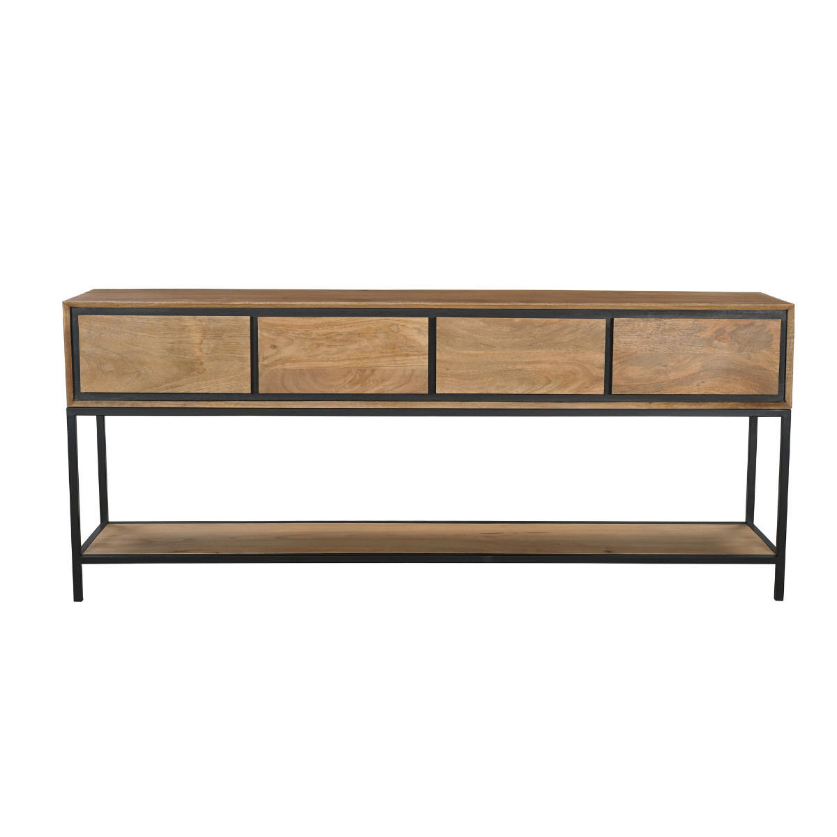 BEISTELLTISCH RichWood Braun 35/180/76 cm - Braun, Holz (35/180/76cm) - Starfurn