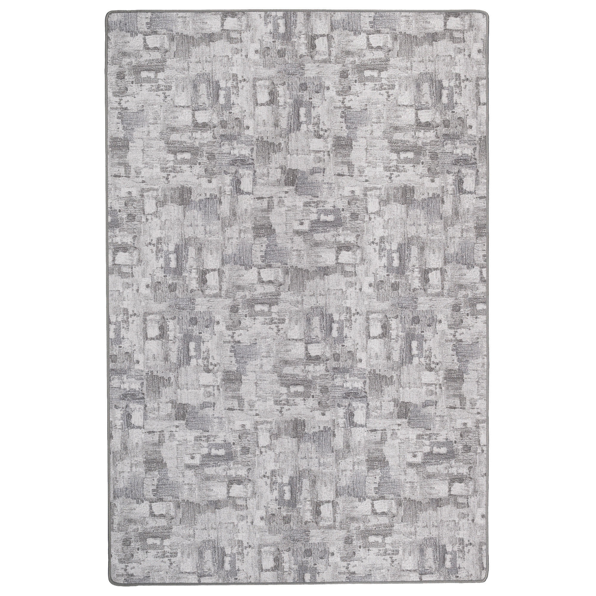FEINSCHLINGEN VELOUR TEPPICH STRONG TREND - Hellgrau, Textil (200/250cm) - Snapstyle
