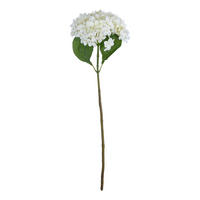 KUNSTBLUME Florista Hortensie 72cm - Weiß, Kunststoff (72cm) - Butlers