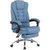 BÜROSTUHL Onix, Stoff Blau - Blau, Textil/Metall (67/125/68cm) - TPFLiving