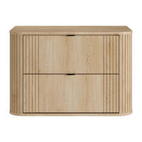 WASCHBECKENUNTERSCHRANK - 80 cm x 46 cm - holz - naturfarben hell Filor - Naturfarben, Holz (80/57/46cm) - Vente-Unique