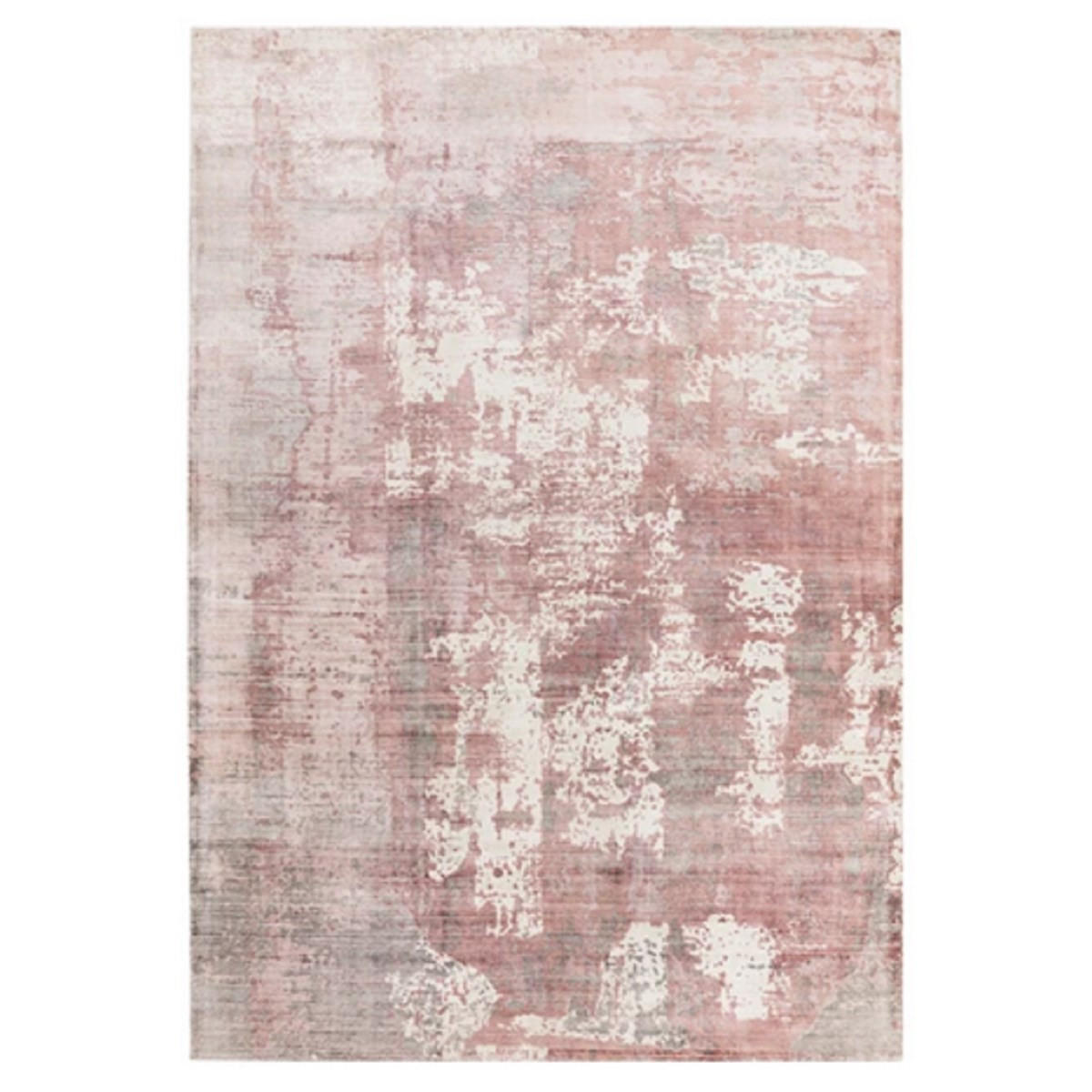 TEPPICH Moderner handgefertigter für Wohn- und Schlafzimmer von BYGAT Rosa 200 x 290 cm - Pink, Textil (200/290cm) - Novatrend