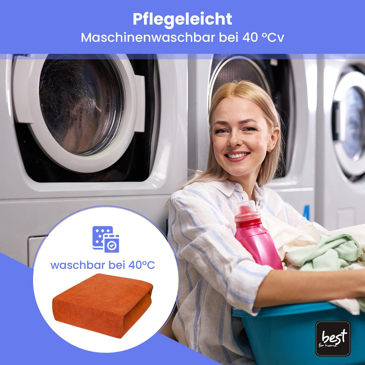 SPANNBETTLAKEN 160/200 cm, Frottee Elastisch 100 % Baumwolle Rostbraun - Terracotta, Textil (160/200cm) - Best For Home