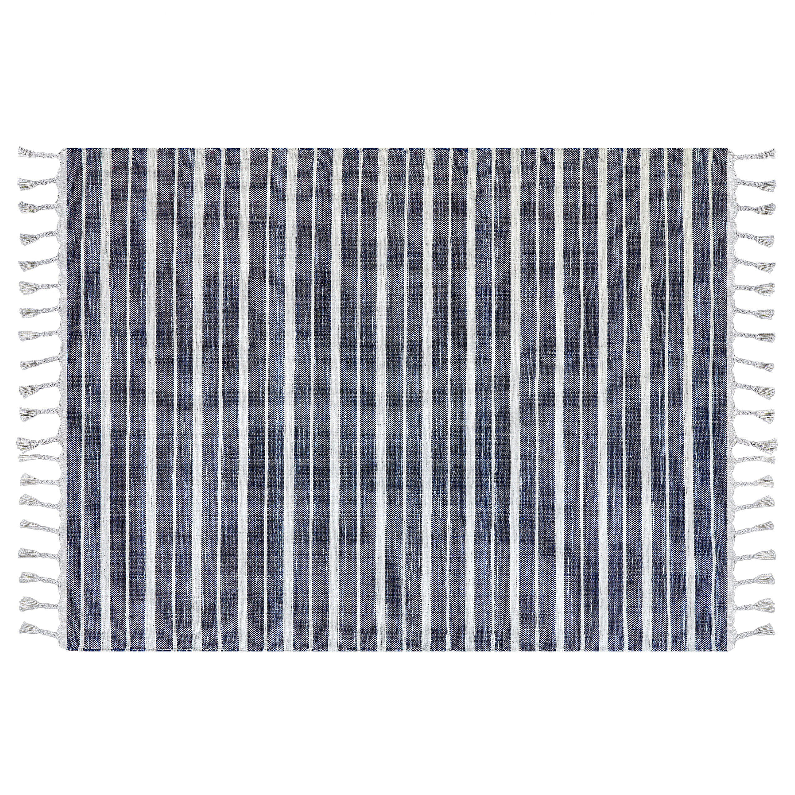 OUTDOOR-TEPPICH BademlII 200/140 cm - Blau, Kunststoff (140/200cm) - Beliani