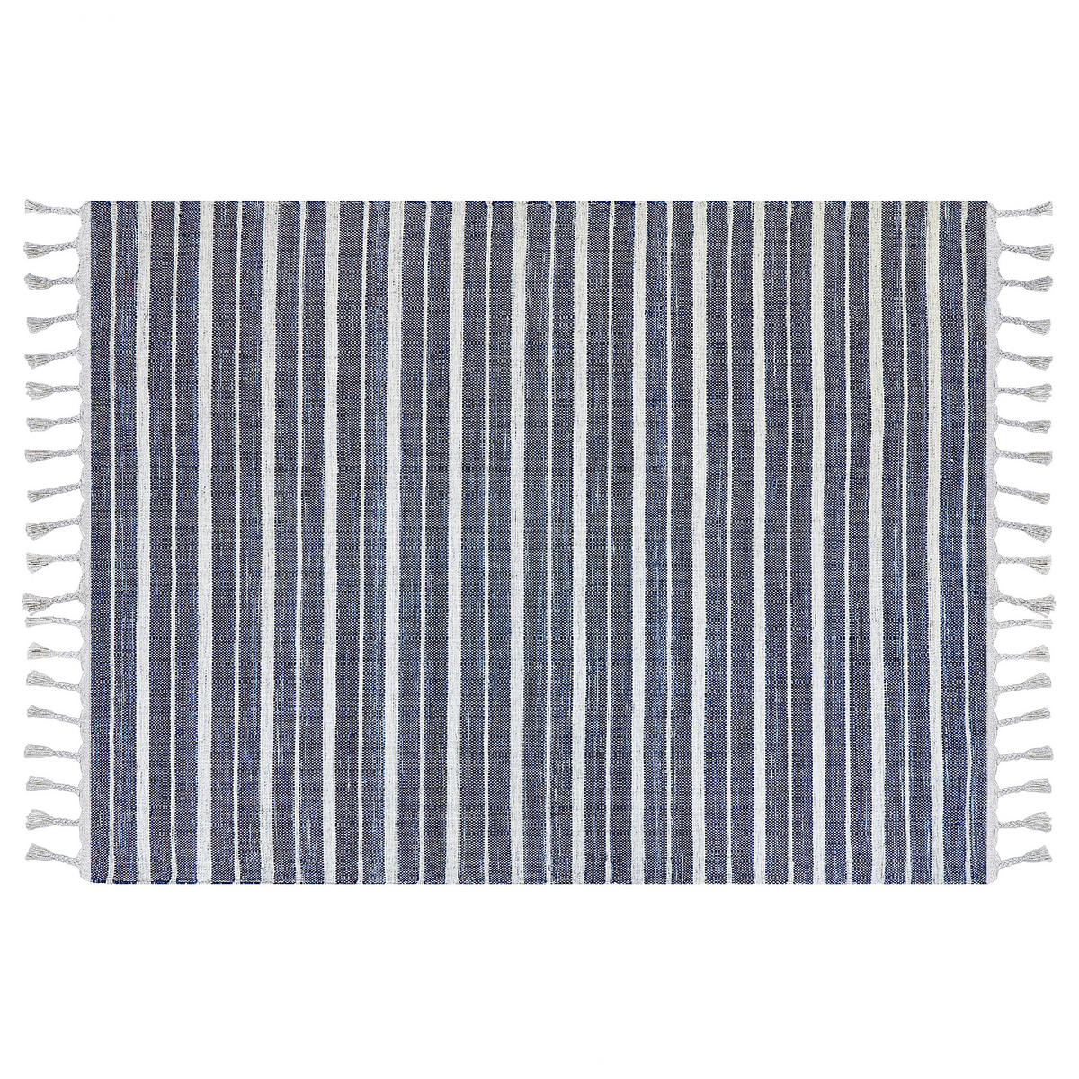 OUTDOOR-TEPPICH BademlII 200/140 cm - Blau, Kunststoff (140/200cm) - Beliani