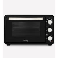 MINI-BACKOFEN FO25 Schwarz - Schwarz, Metall (33/32/30cm) - HKoenig