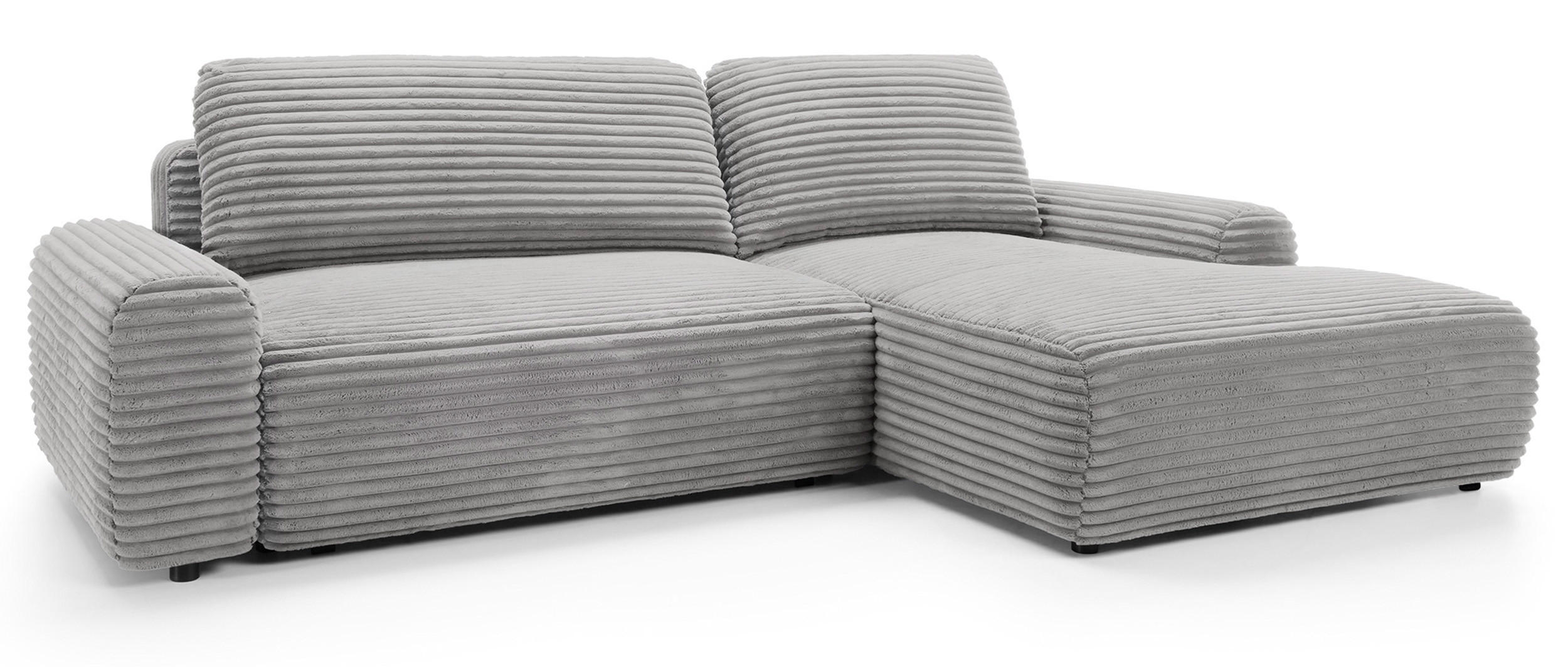 Thumbnail - Selsey Ecksofa, Taupe, Textil, 3-Sitzer, Ottomane rechts,L-Form, 264x162 cm, Wohnzimmer, Sofas & Couches, Wohnlandschaft...