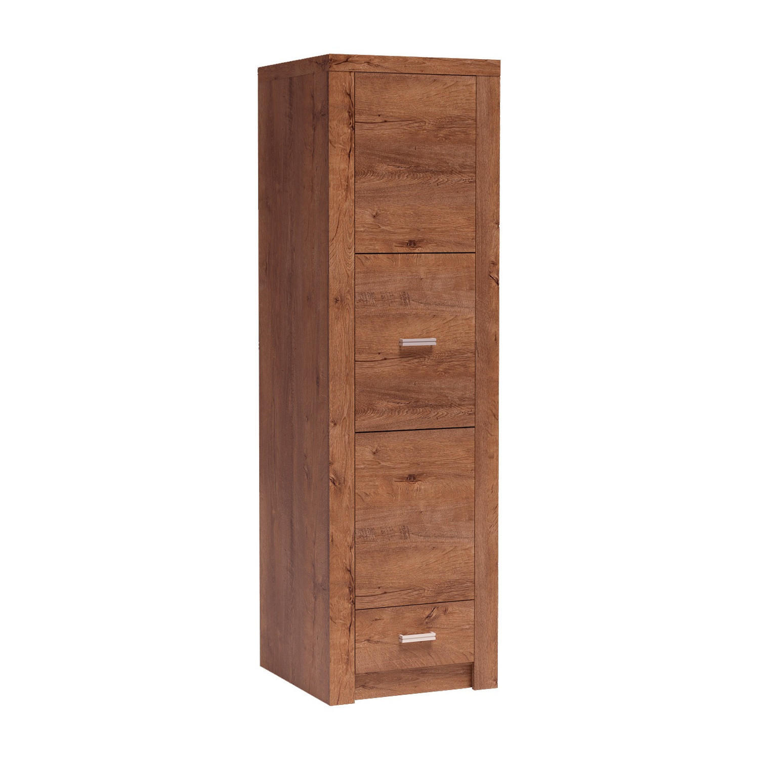 Koseto Kleiderschrank Braun 56x192x58 cm