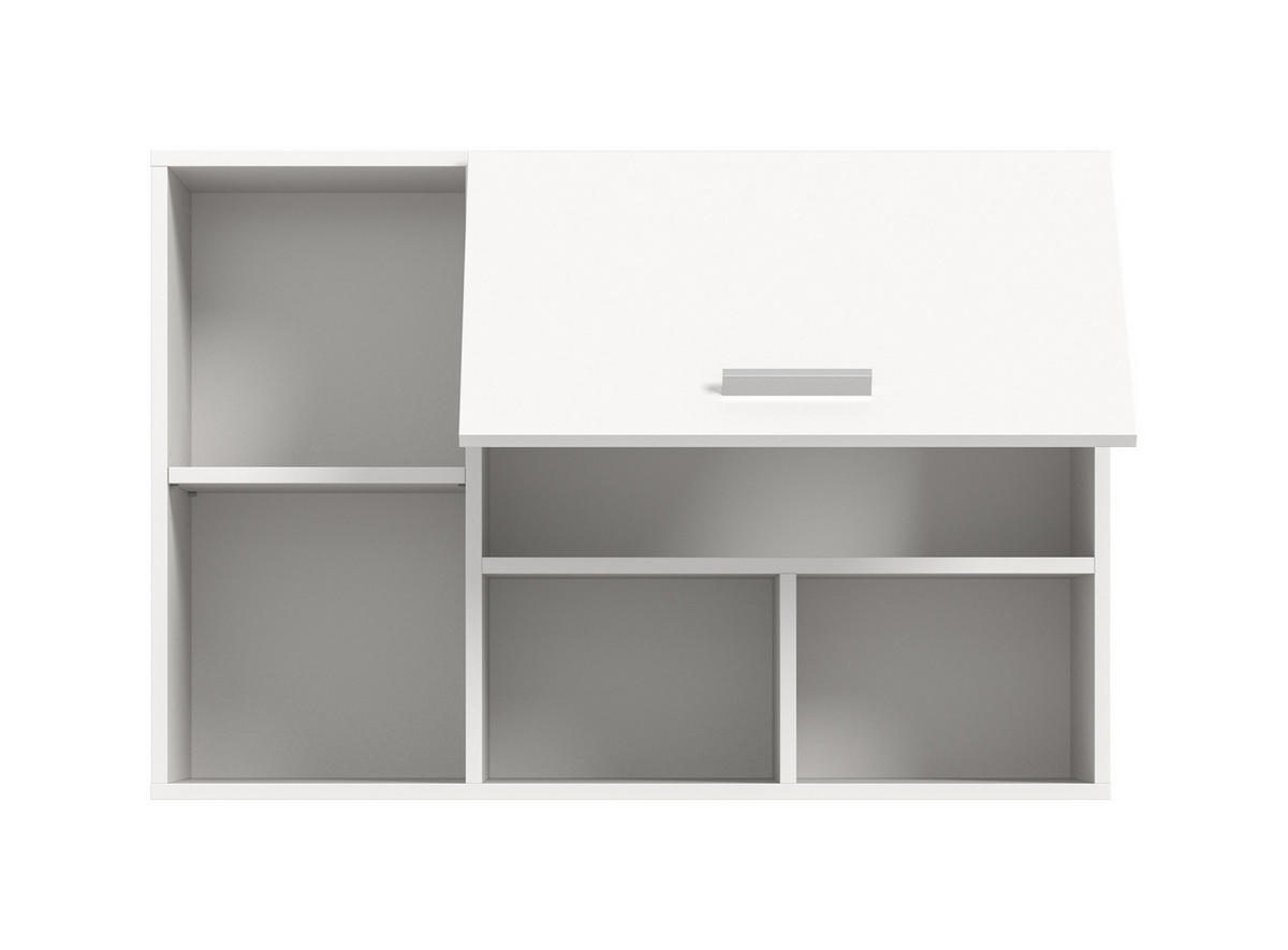 HÄNGESCHRANK FREE (B/H/T: ca. 95/64/34 cm) in Weiß/weiß - Weiß, Holzwerkstoff (95/64/34cm)