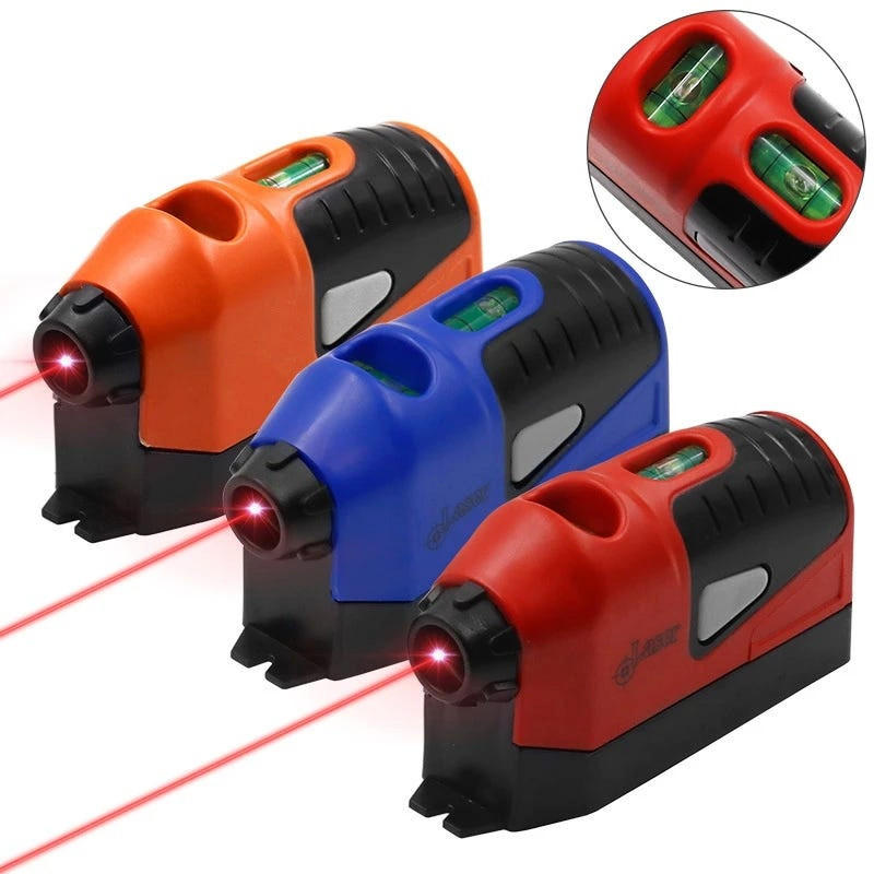 LEVEL – Dreiteiliges Set – Orange, Blau, Rot - Multicolor, Kunststoff (12/4/6cm) - DCA
