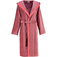 BADEMANTEL DAMEN KAPUZE TWO-TONE 6425 ROT - 27 - Rot, Textil (Snull) - Cawoe