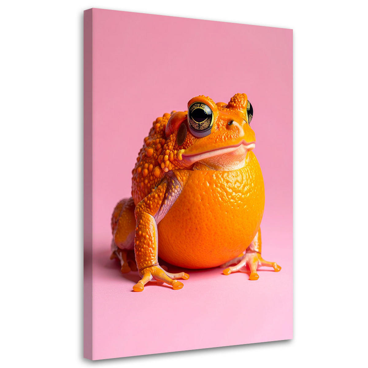 LEINWANDBILD Abstraktion 80x120cm - Rosa, Textil (80/120cm) - Feeby