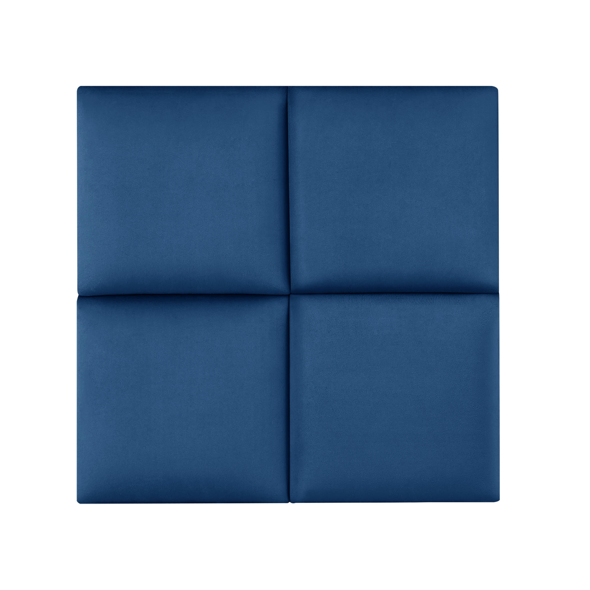 KOPFPOLSTER-SET 4 TLG. Carpino - Dunkelblau, Textil (3/30/30cm) - [neu.haus]