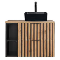 WASCHTISCH Xanten-56 - Braun, Holzwerkstoff (81/72/47cm) - Lomado