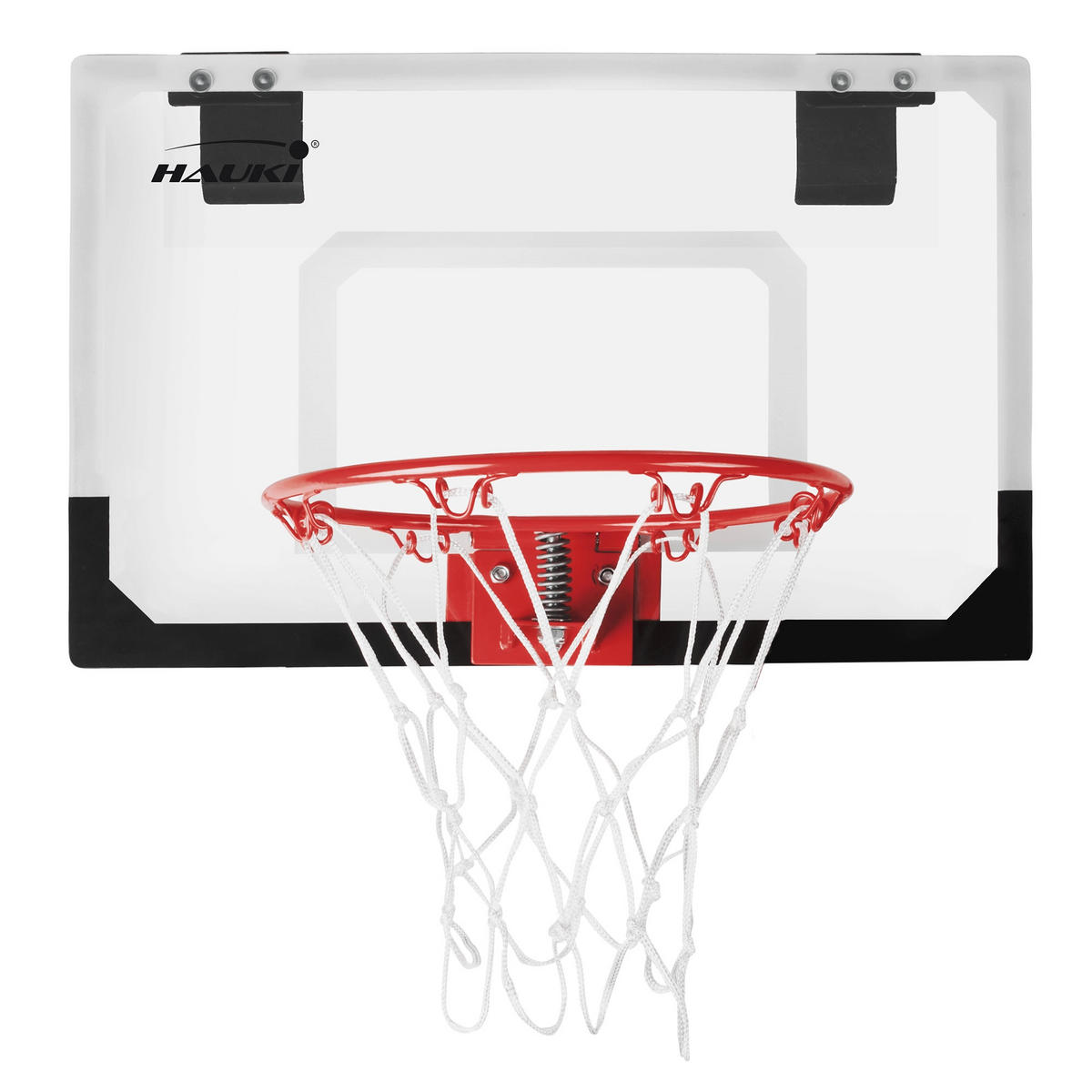 BASKETBALLKORB 58/40cm - Schwarz/Weiß, Metall (58/36cm) - Hauki