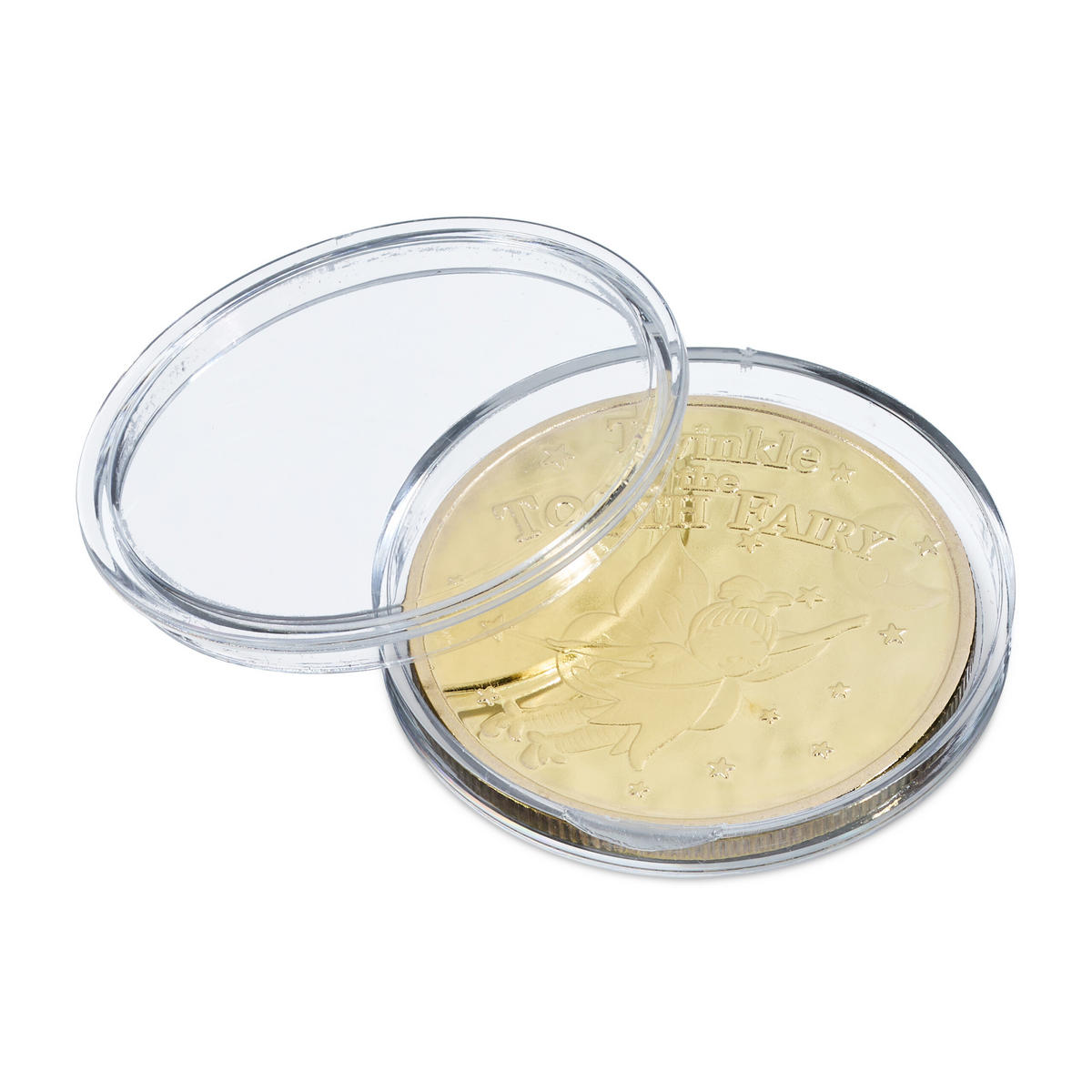 20XMINCA zubnej víly - zlatá, kov/plast (4/0.2/4cm) - Relaxdays