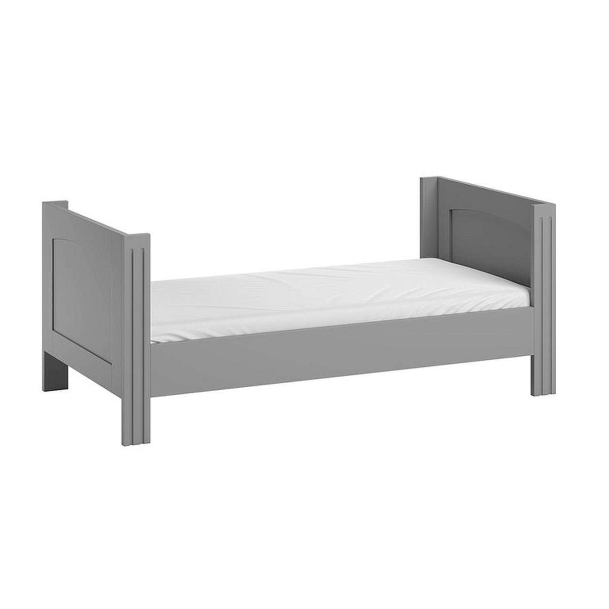 BABYZIMMER 2-teilig Grau - Grau, Holzwerkstoff (144/80/75cm) - Petits-meubles