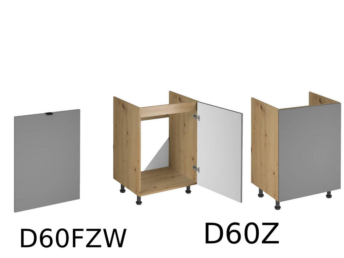 WINKELKÜCHE 360cm x 200cm- Langen KL10-M360 - in Beige/Matt - Beige, Holz/Metall (560/248/58cm)