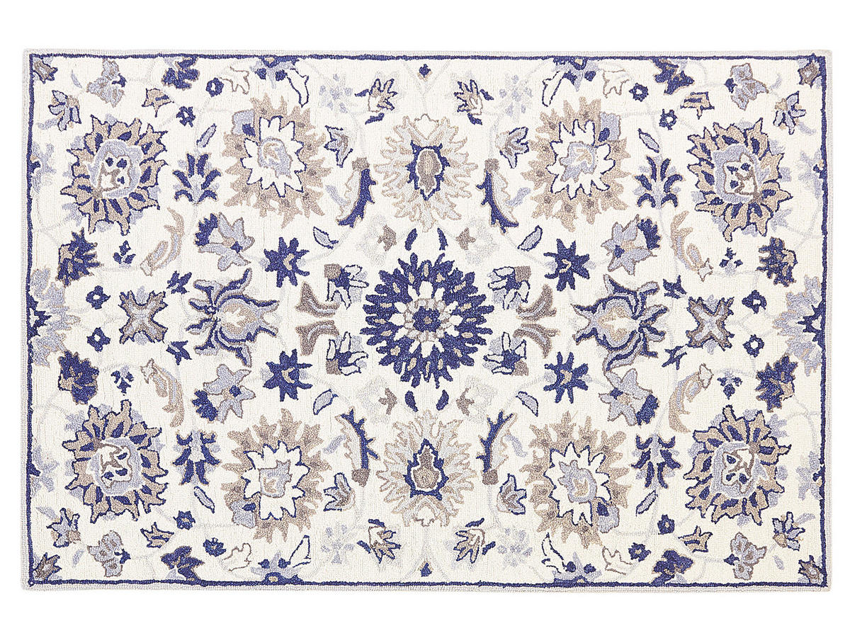 VINTAGE-TEPPICH Kumru 200/140 cm - Beige, Textil (140/200cm) - Beliani