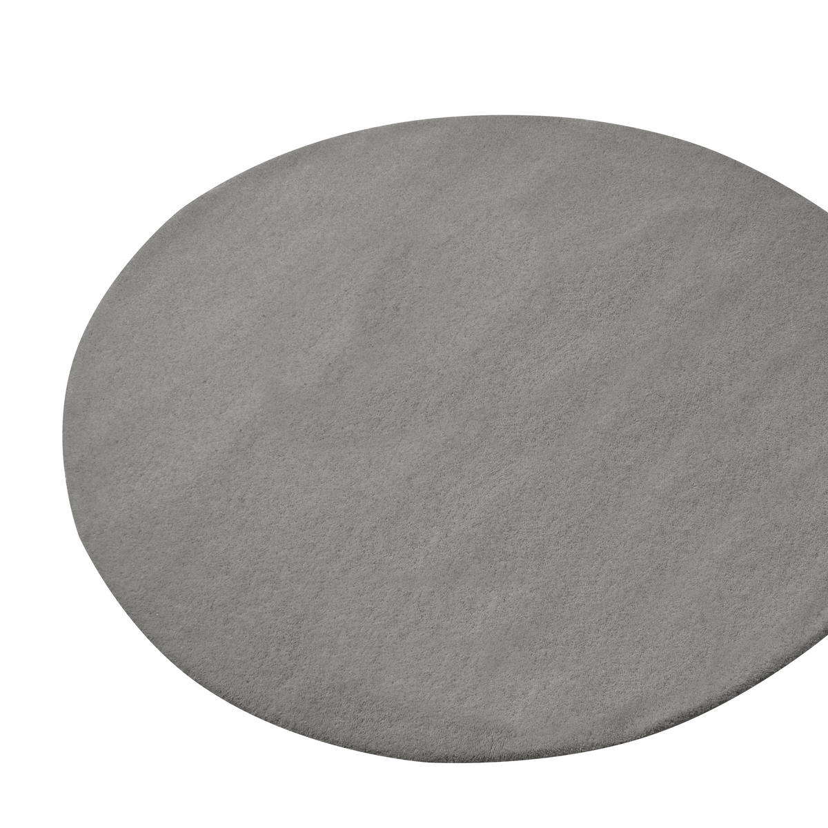 KOBEREC Tmavě šedý 140 cm Vlna Vasco - tmavě šedá, textil (140/140cm) - Beliani