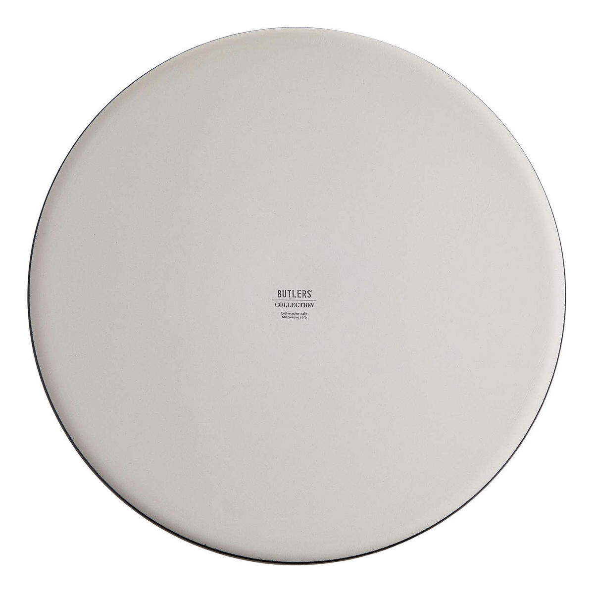 FRÜHSTÜCKSTELLER Casa Nova - Schwarz, Keramik (23/23/2cm) - Butlers