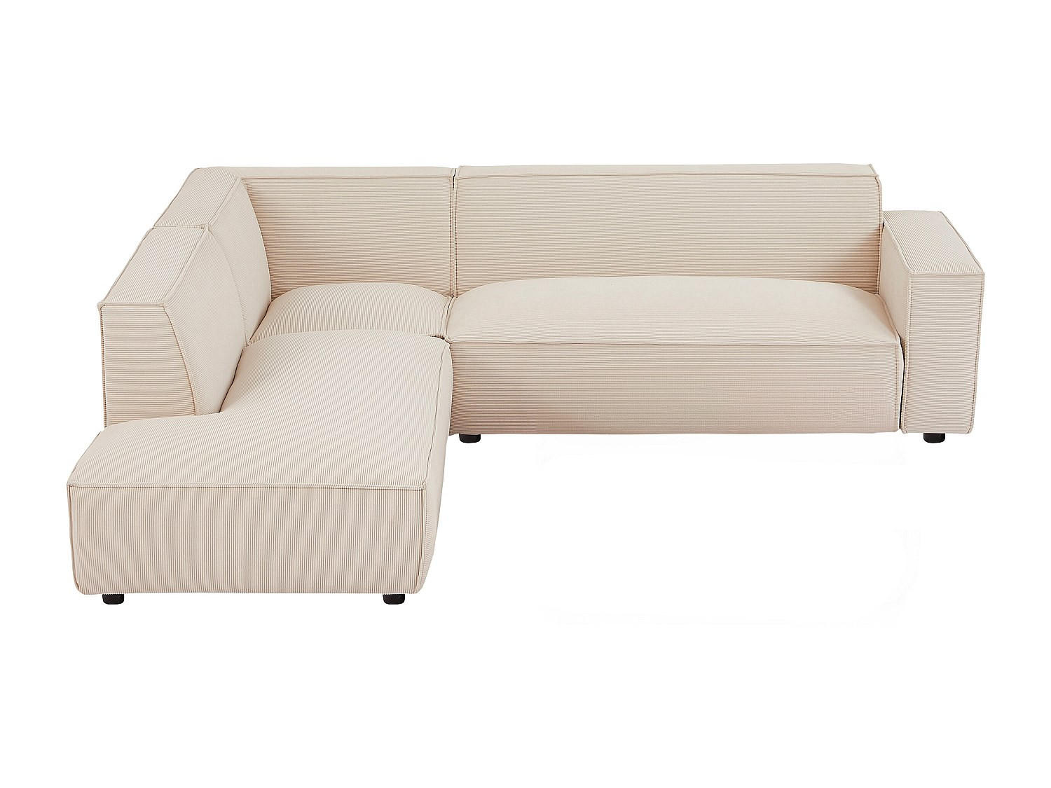 Vente-Unique Sofa Beige 256x75x231 cm