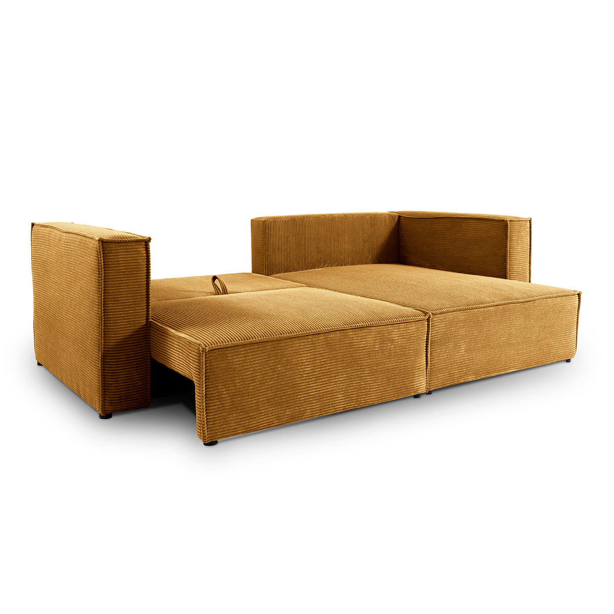 SOFA Jimmy 3 Sitzplätze Gelb - Gelb, Holz (245/77/148cm) - Petits-meubles