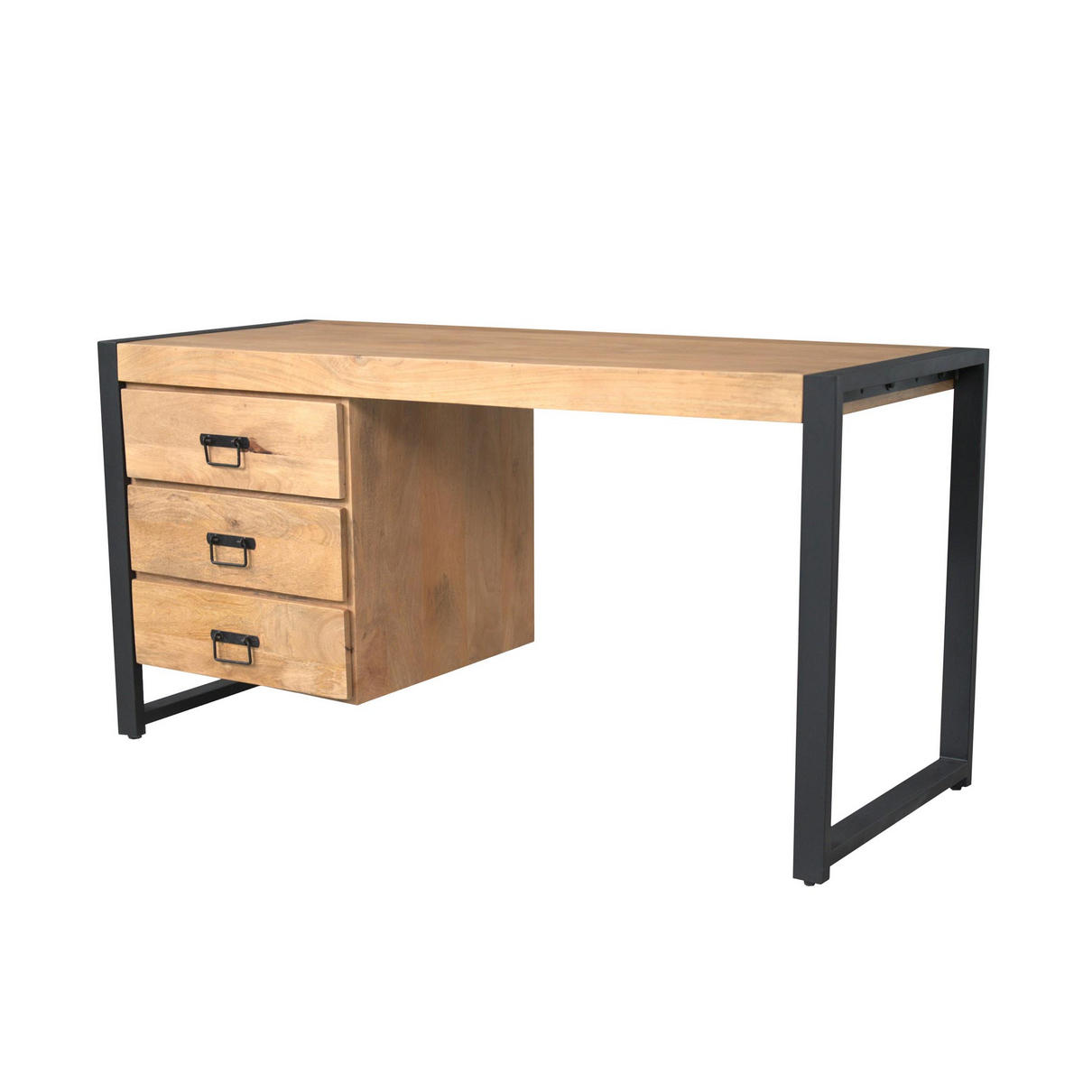 SCHREIBTISCH Britt Braun 58/145/74 cm - Braun, Holz (58/145/74cm) - Starfurn