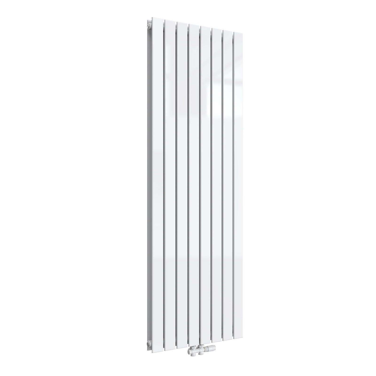 HEIZKÖRPER Flachheizkörper Weiß 180/62/6,3 cm - Weiß, Metall (62/180/6.3cm) - EMKE