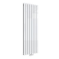 HEIZKÖRPER Flachheizkörper Weiß 180/62/6,3 cm - Weiß, Metall (62/180/6.3cm) - EMKE