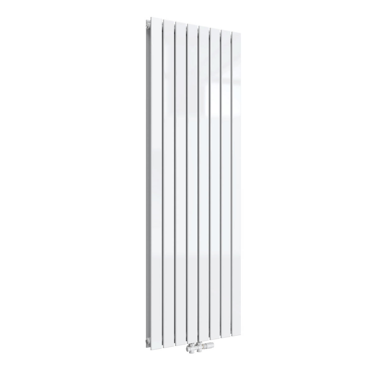 HEIZKÖRPER Flachheizkörper Weiß 180/62/6,3 cm - Weiß, Metall (62/180/6.3cm) - EMKE