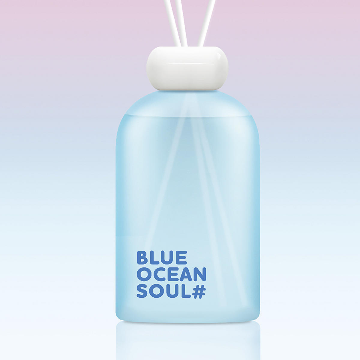 RAUMDUFT Blue Ocean Soul 300ml - Blau, Glas (9/29/9cm) - Butlers
