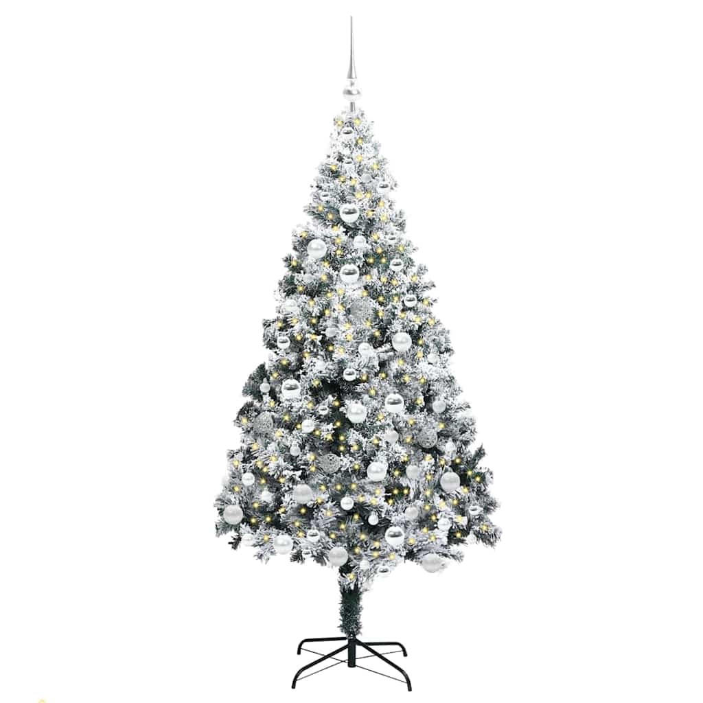vidaXL Weihnachtsbaum Weiß 180 cm
