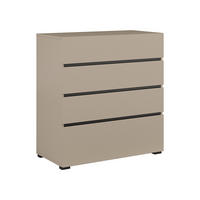 KOMODA Lilia Krtek - šedohnědá, kompozitní dřevo (80/85.1/40cm) - Petits-meubles