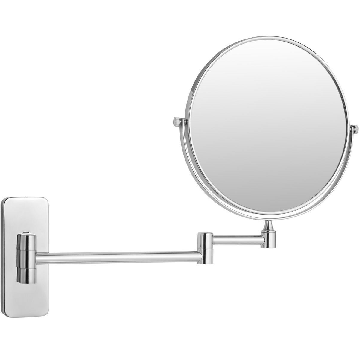 KOSMETIKSPIEGEL ,Wandmontage,silber - Silberfarben, Glas (2.7/31/26.5cm) - tectake