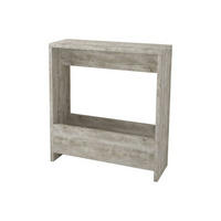 BEISTELLTISCH mit Stauraum 55/20/60 cm - Weiß, Holzwerkstoff (55/20/60cm) - Calicosy