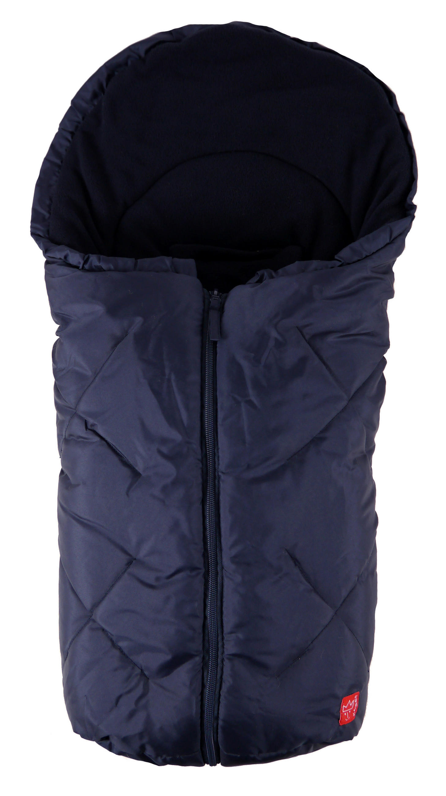 BABYSCHALENFUSSSACK Moo, navy - Dunkelblau, Textil (40/4/80cm) - Kaiserbaby