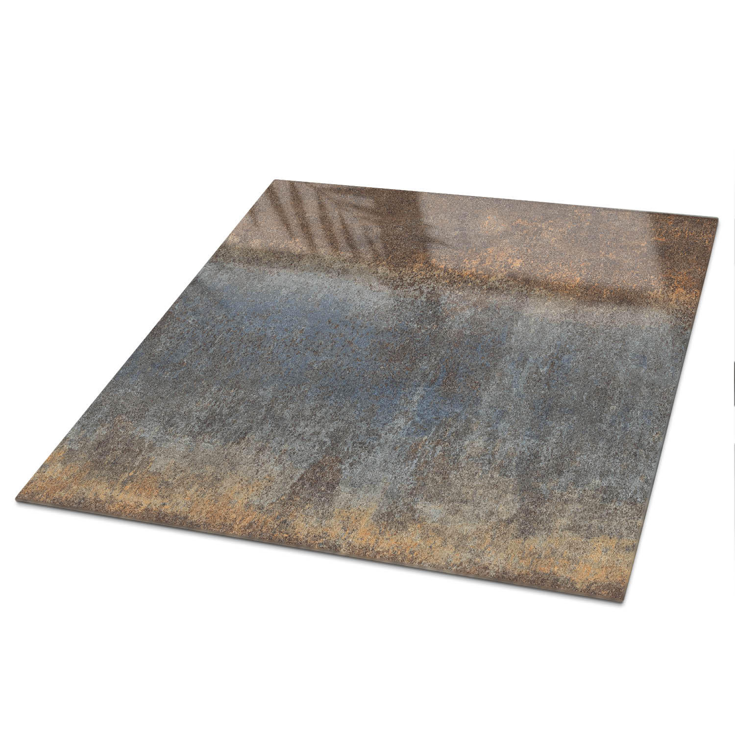 Wallfluent Tischplatte Grau 50x0.4x50 cm