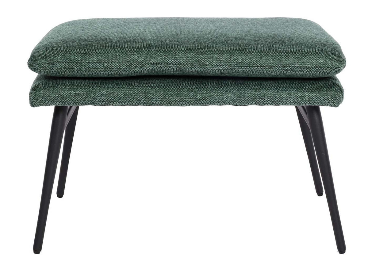HOCKER Grün - Grün, Textil (56/38/40cm) - MCW
