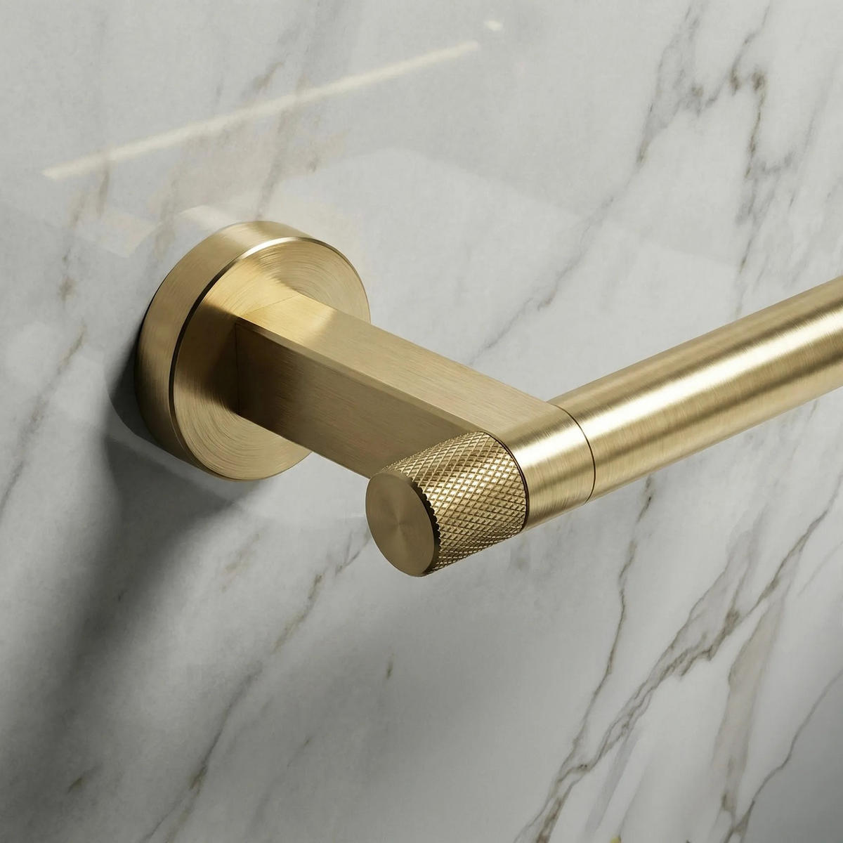HALTER Für Toilettenpapier Rea 39105 Ori Brush Gold - Goldfarben, Metall (17/4/8cm) - REA