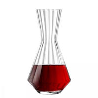 KARAFFE, 1200 ml, Handgemacht - Transparent, Glas (1.2L) - Krosno Glass
