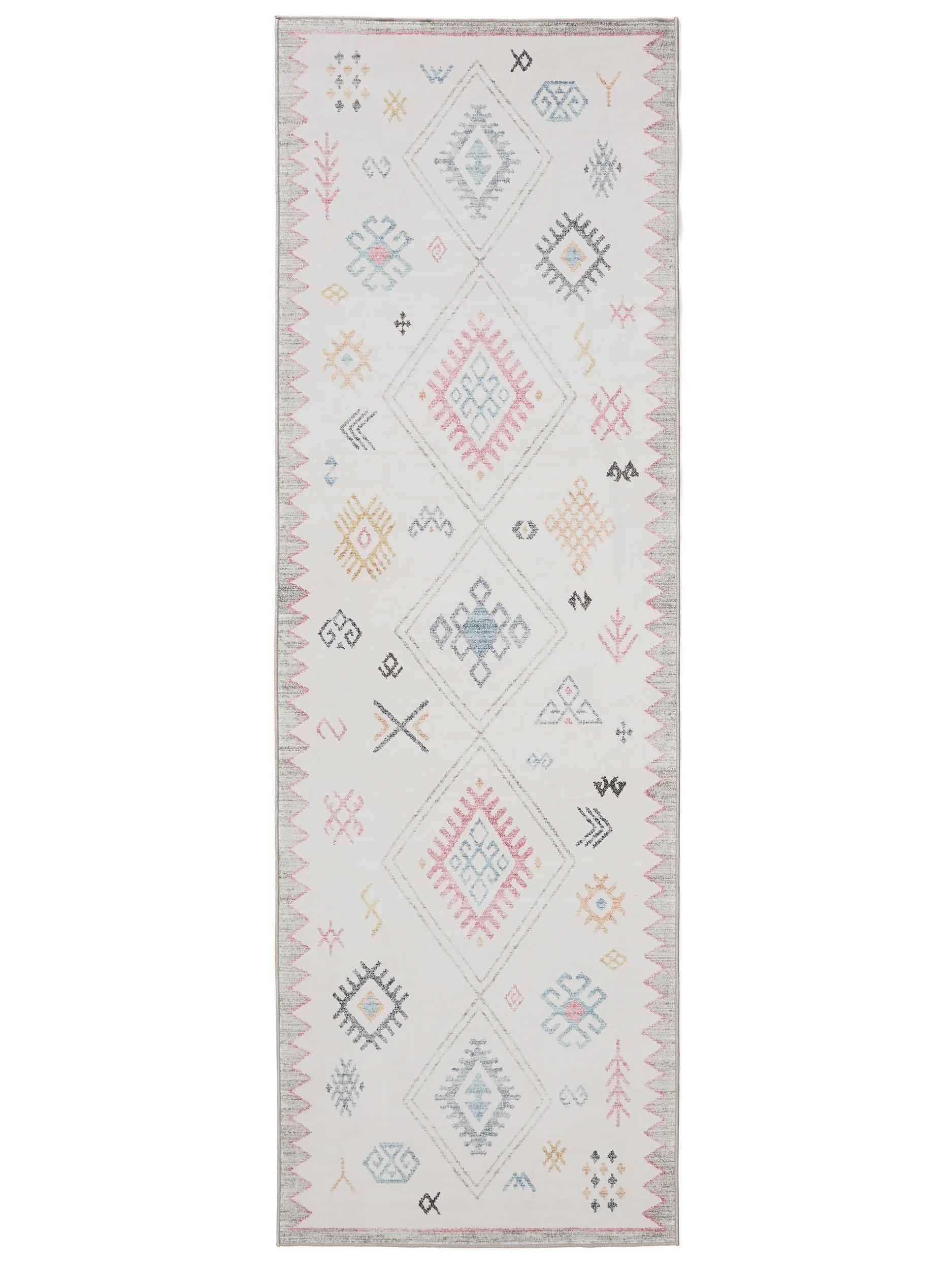 VINTAGE-LÄUFER George waschbar 80x240 cm - Multicolor, Kunststoff (80/240cm) - benuta