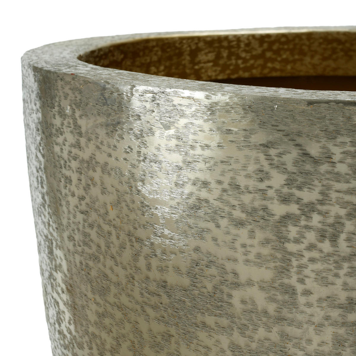 TOPF Mirella Gold 59/59/58cm 3er-Set - Goldfarben, Metall (58cm) - PTMD Collection